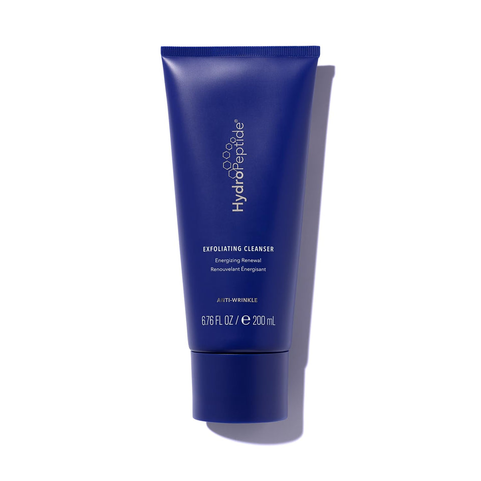 HydroPeptide front packaging showing bottle and product benefit