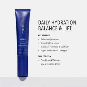 HydroPeptide open jar close-up of ultra-light cream texture demonstrating quick absorption