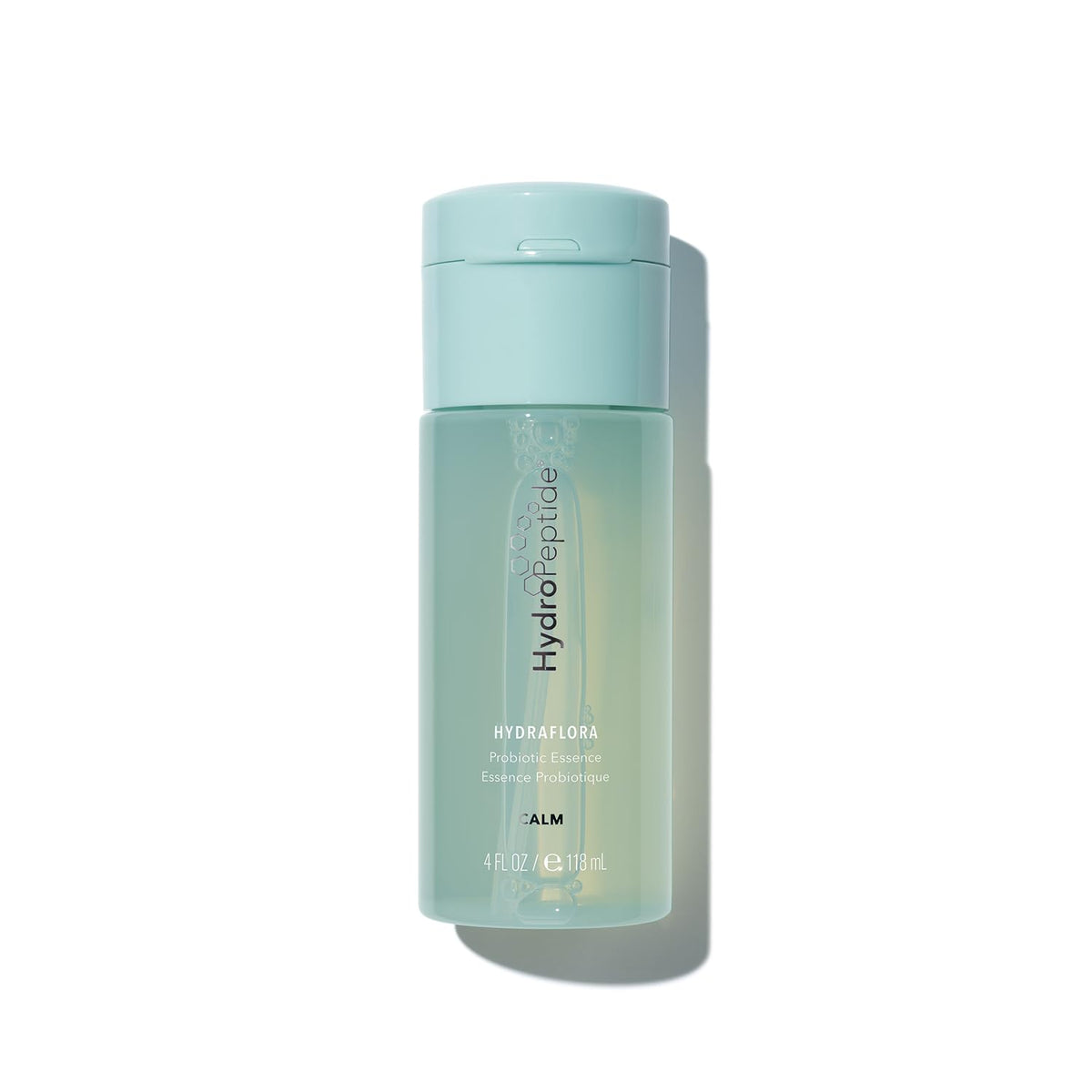 HydroPeptide front bottle shot showing sleek packaging and product benefit