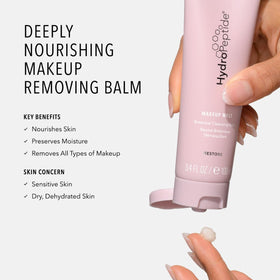 HydroPeptide balm texture close-up demonstrating smooth meltability benefit