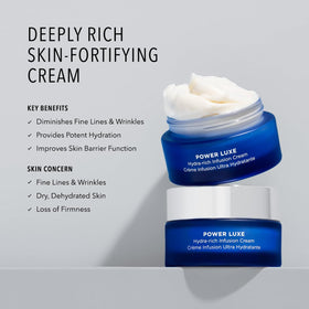 HydroPeptide open jar texture close-up revealing rich, creamy hydration