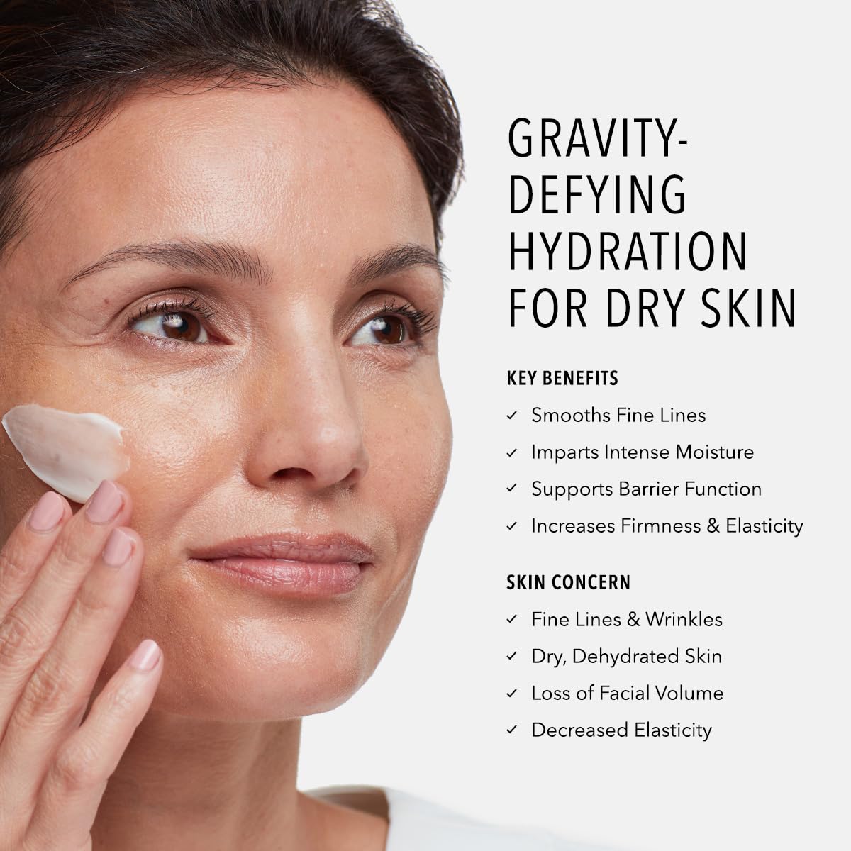 HydroPeptide Power Lift open jar texture close-up highlighting rich, absorbent cream