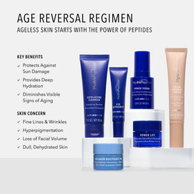 HydroPeptide Power Serum dropper showing lightweight peptide-rich texture