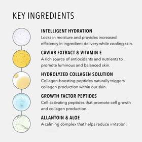 HydroPeptide patches next to a cosmetic tool showing real size and scale