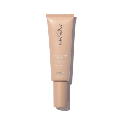 HydroPeptide front packaging showing tinted SPF 30 and 1.7 oz size for easy selection