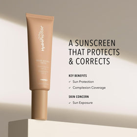 HydroPeptide texture close-up showing creamy mineral formula and hydrating finish