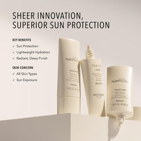 HydroPeptide serum texture on fingertip for quick absorption benefit