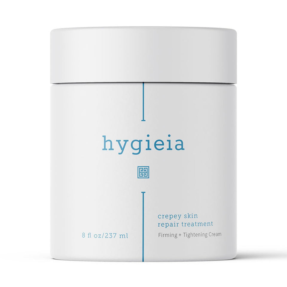 Hygieia + front 8oz jar showing label and clean packaging for clarity