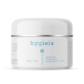 Hygieia + front packaging 4oz jar showing product label and benefit