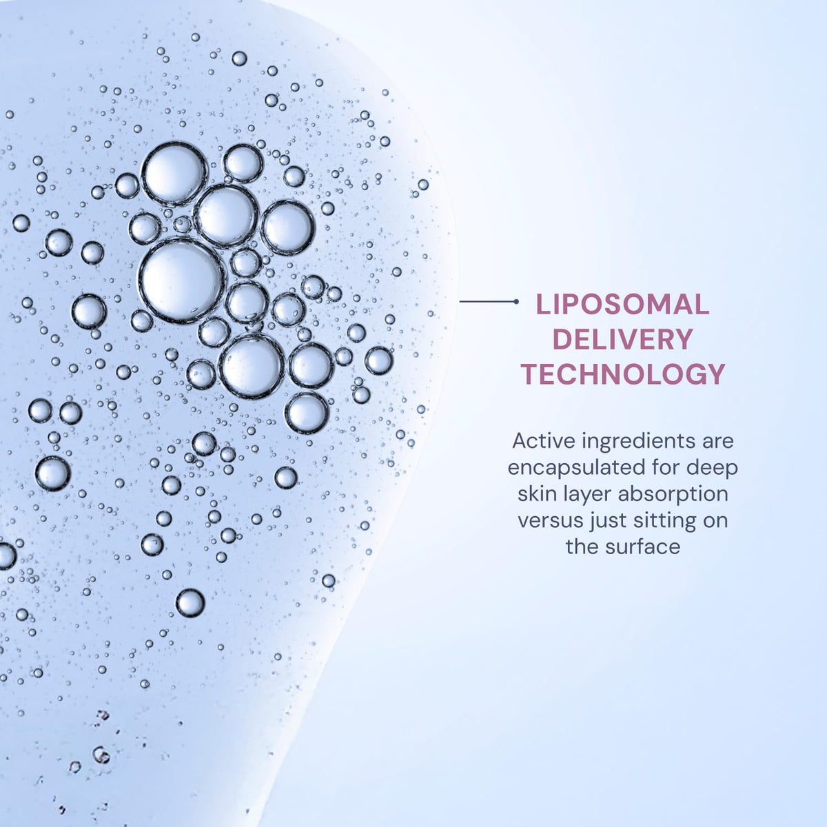 Hygieia + lid and label detail showcasing ingredients and liposomal technology benefits