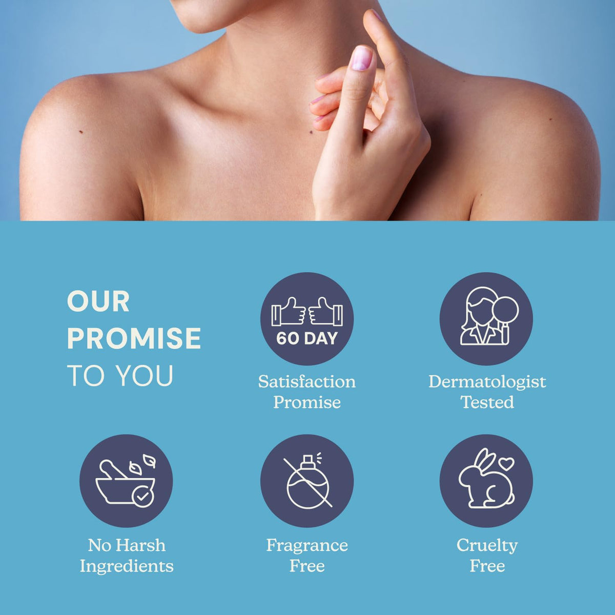 Hygieia + on bathroom counter in routine setting promoting daily use benefits