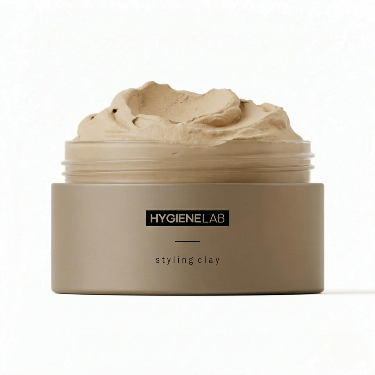 HygieneLab front jar view showing clean matte packaging and product benefit
