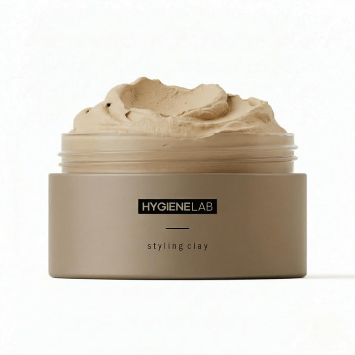 HygieneLab front jar view showing clean matte packaging and product benefit