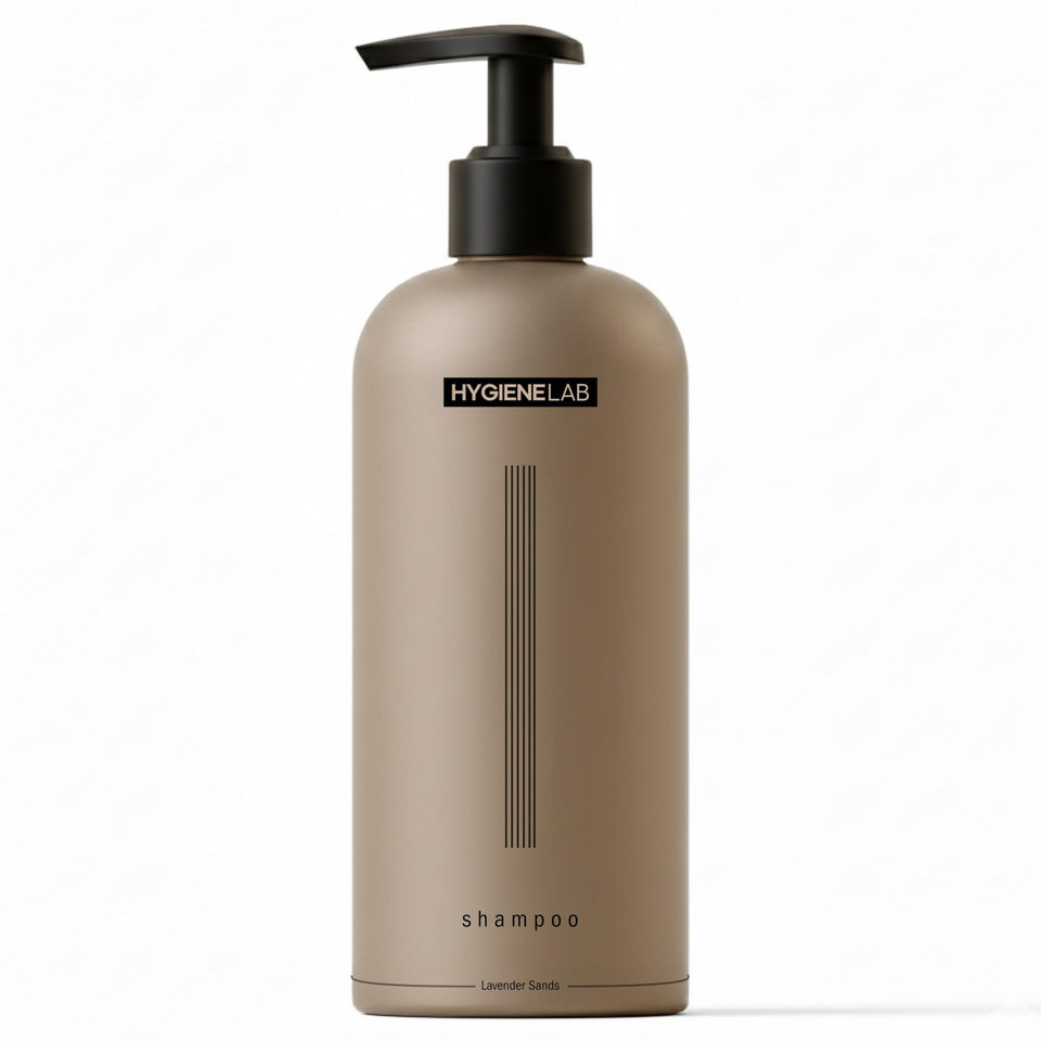 HygieneLab front bottle showing clean label and EWG Verified badge for trust
