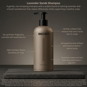 HygieneLab ingredient list close-up highlighting non-toxic, transparent formulation