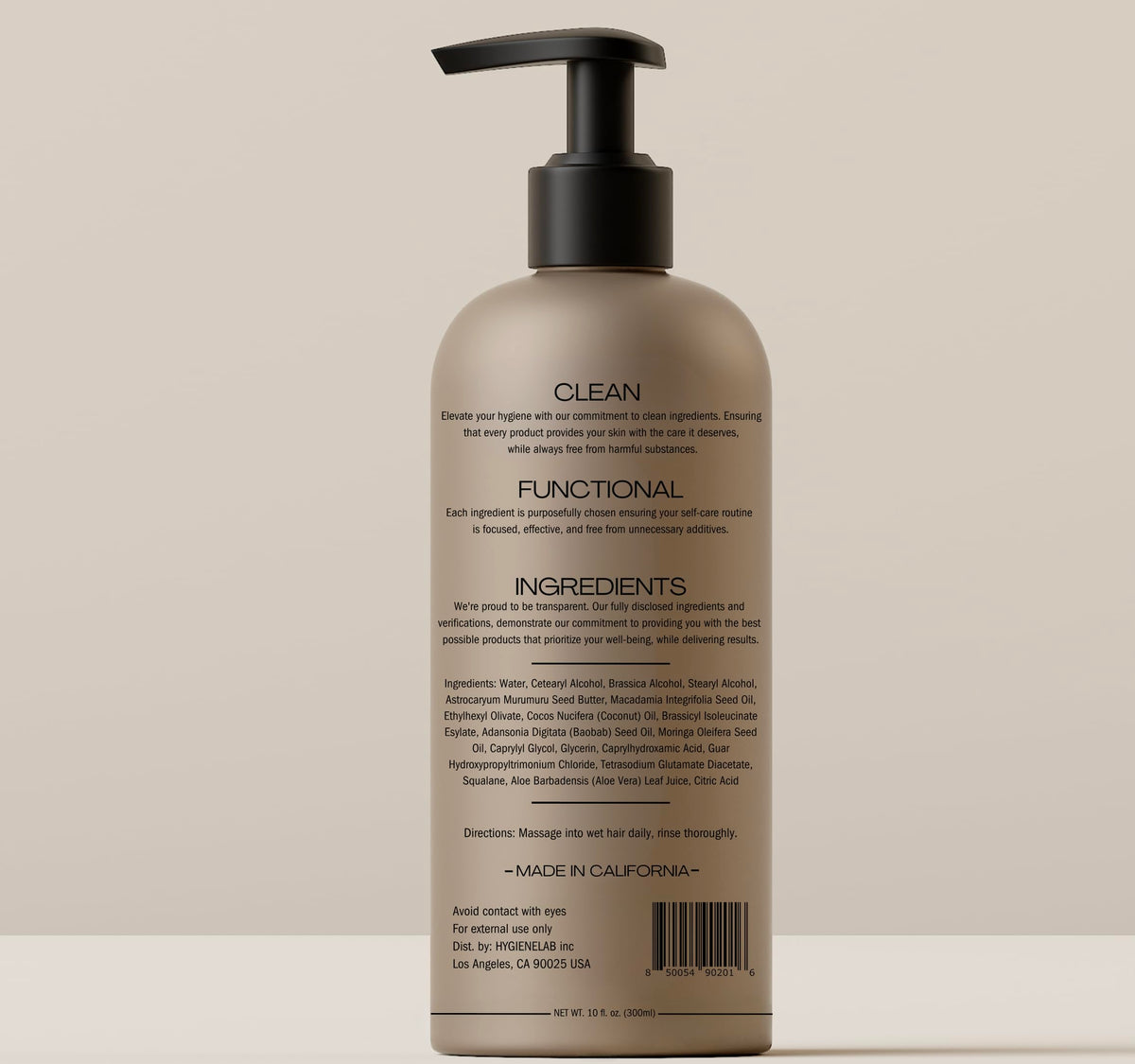 HygieneLab cream texture close-up demonstrating lightweight hydration benefit