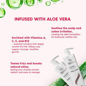 I Belli Capelli close-up aloe gel texture illustrating moisturizing action