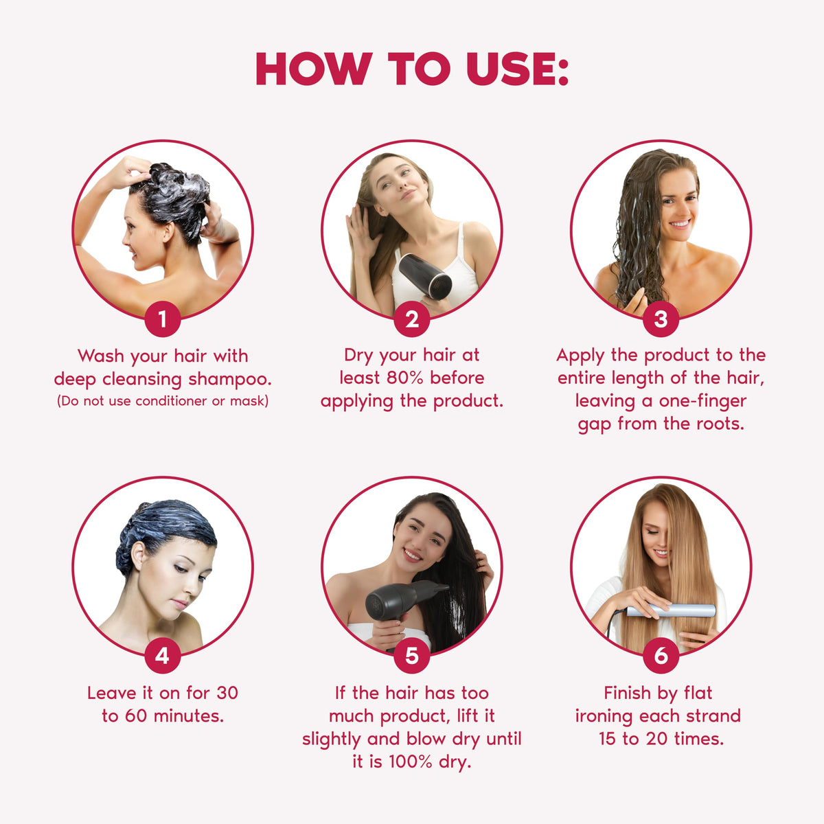 I Belli Capelli professional applying mask, even treatment coverage