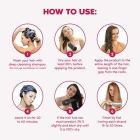 I Belli Capelli professional applying mask, even treatment coverage