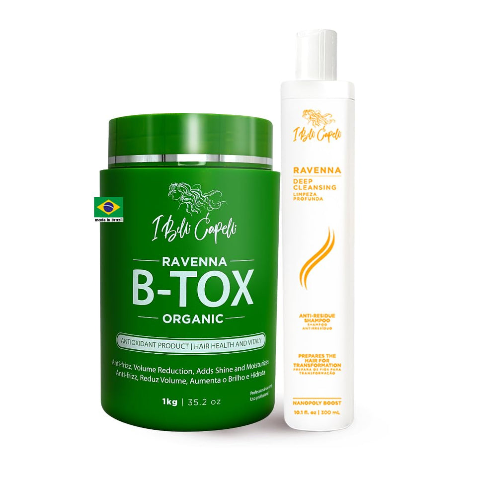 I Belli Capelli front packaging showing kit contents and clear benefits