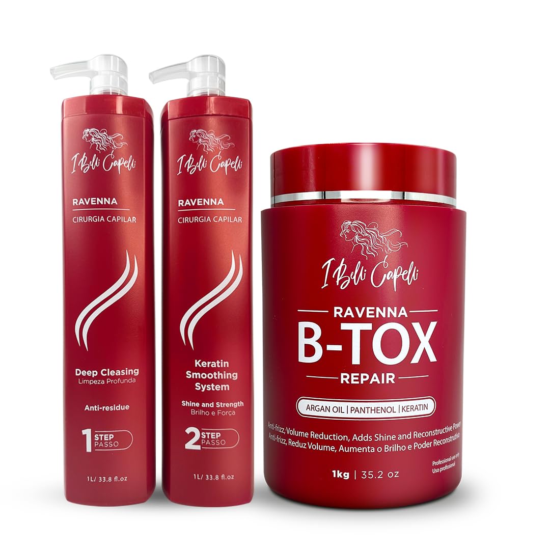 I Belli Capelli front packaging showing professional kit and clear benefits