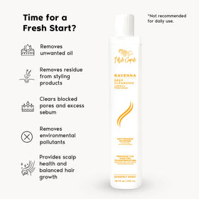I Belli Capelli ingredient label close-up showing organic components benefit