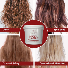 I Belli Capelli ingredient label zoom highlighting keratin and biotin