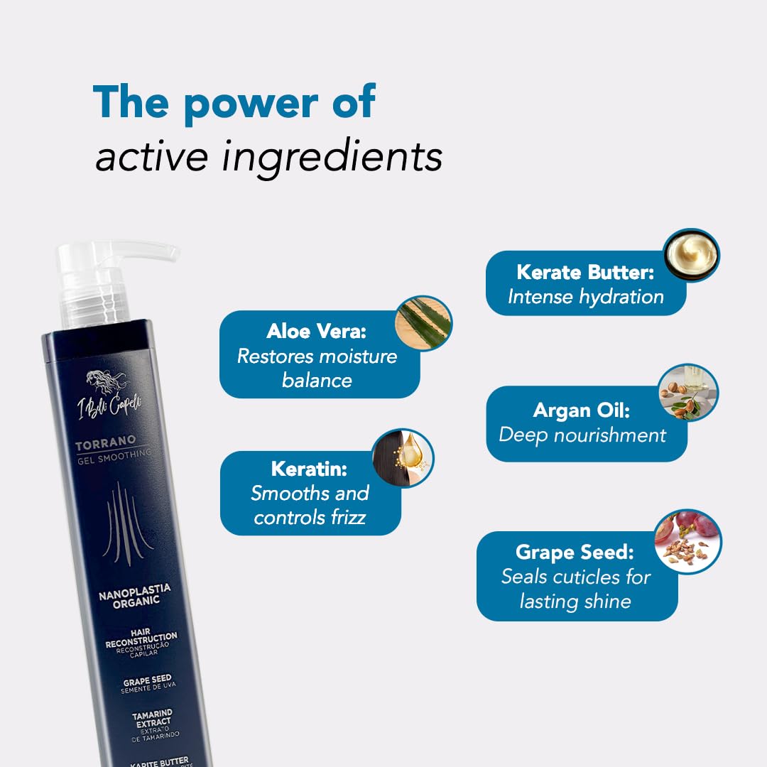 I Belli Capelli bottle in hand showing 500ml size for value and convenience