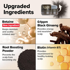 I DEW CARE applying powder at roots to quickly reduce shine
