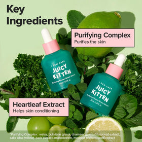 I DEW CARE bottle next to coin showing compact size and travel-friendly benefit
