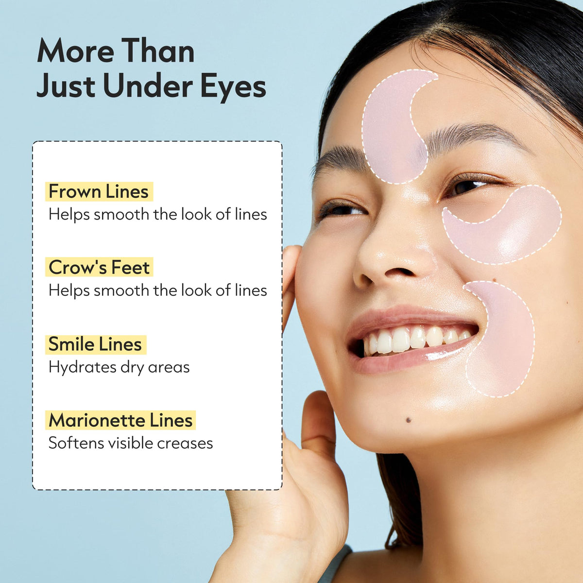 I DEW CARE label ingredient panel highlighting key actives like niacinamide