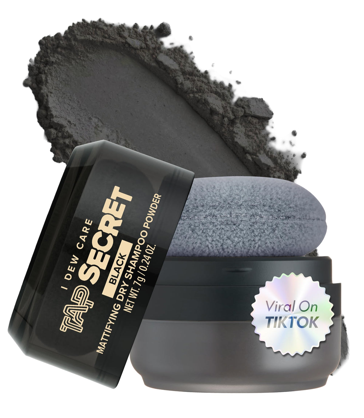 I DEW CARE tub front view showing compact travel-friendly packaging and benefits