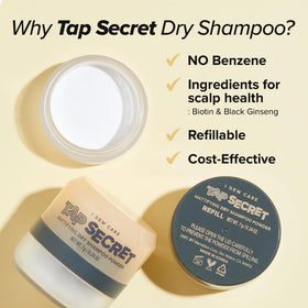 I DEW CARE Tap Secret jars inside a travel bag suggesting convenience for commuting and trips