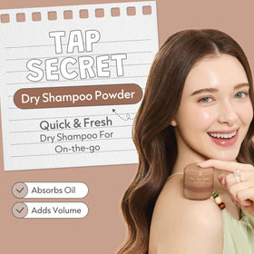 I DEW CARE open sifter top revealing powder dispensing for precise application