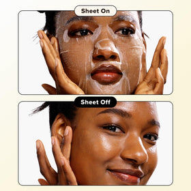 I DEW CARE variant labels display clarifying each mask type benefit