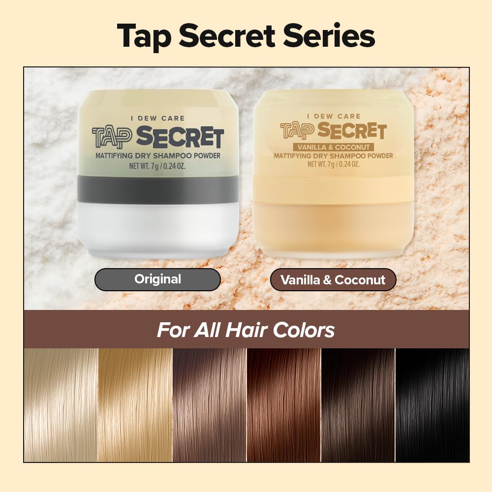 I DEW CARE warm vanilla and coconut scent visual promoting pleasant fragrance