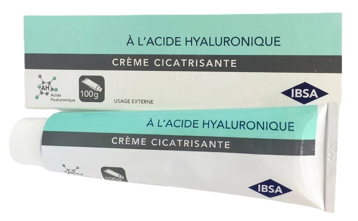 IAIUSET cream jar front view showing product label and clear hydration benefit