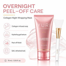 IaramI YURI label detail highlighting key ingredients and usage