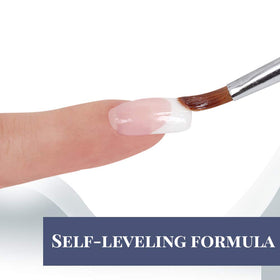 IBD hard builder gel 2 oz size comparison showing bottle scale for salon supply planning
