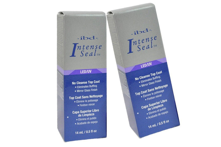 IBD front packaging showing two 14ml bottles for professional convenience