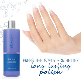 IBD nail prep-spray pump detail for easy dispensing and salon speed