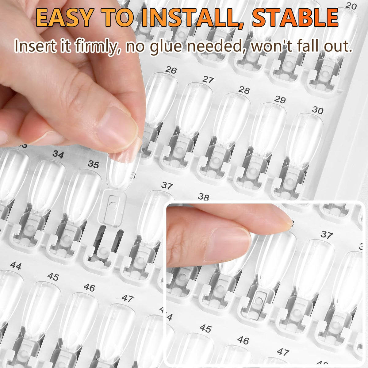 I·B·N G detachable tip detail highlighting easy removal and reorganization