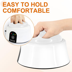 I·B·N G lifestyle scene of at-home manicure setup promoting convenient removal