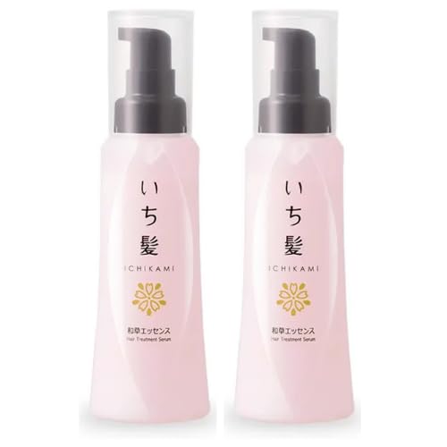 Ichikami front packaging showing pump bottles and cherry blossom scent benefit