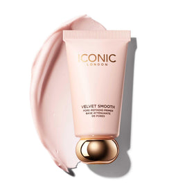 ICONIC LONDON front packaging showing sleek primer tube and product name benefits