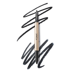 ICONIC LONDON front packaging showing Midnight Black duo for easy travel