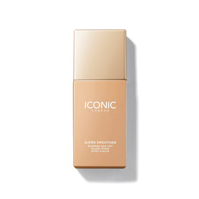ICONIC LONDON front packaging showing neutral light shade and texture benefit