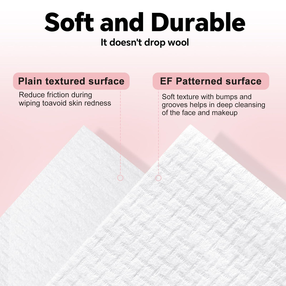 ICOTLE expanded towel laid flat, large absorbent surface for cleaning
