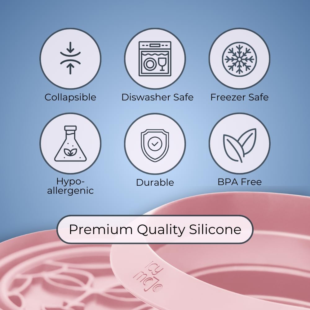 Icy-Mojo silicone texture close-up showing durable, tear-resistant material