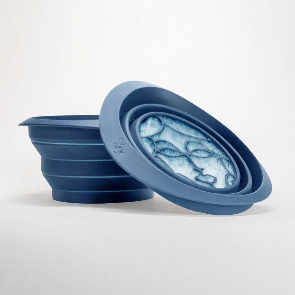 Icy-Mojo front packaging showing compact face ice bowl and benefits